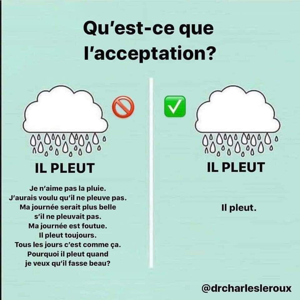ACCEPTATION
Méditer pour voir les choses telles qu'elles sont et dire oui à ce qui est
Découvrir comment l'acceptation du réel permet de mieux vivre ce qui se présente à nous dans l'instant